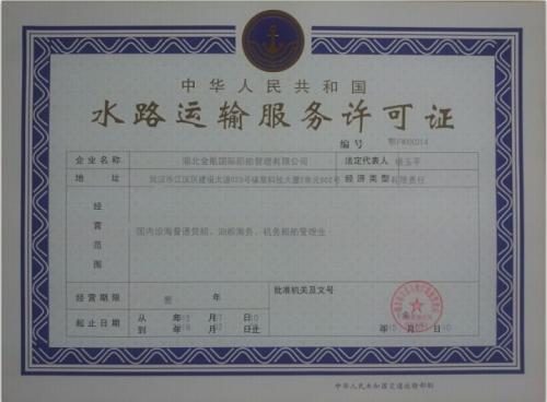 水路货物运输需要办理许可证吗?具体办理流程是怎样的